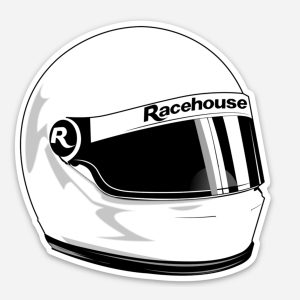 Racehouse Helmet Sticker